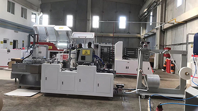Custom Paper Bag Machine For Egyptian Customer