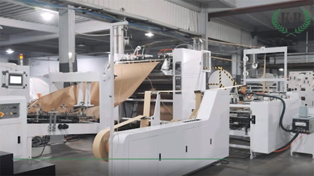 Block Bottom Bag Making Machine (SOS Bag with Twisted Handles) 01