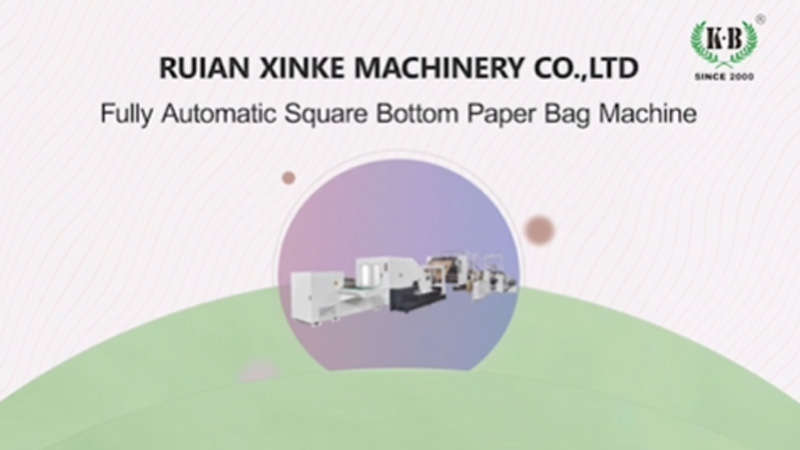 Block Bottom Bag Making Machine (SOS Bag with Twisted Handles) 02