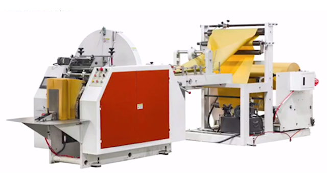 Pointed Bottom Bag Making Machine