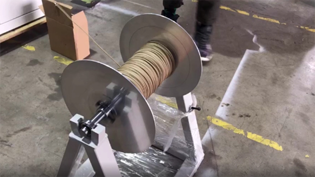 Paper Rope Rewinding Machine