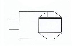 Block Bottom Bag Making Machine (SOS Bag with Twisted Handles)