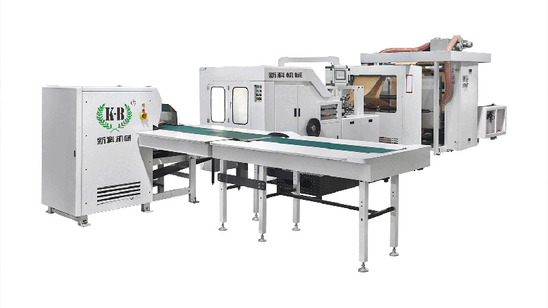 SOS Paper Bag Making Machine (with 2 Color Flexo Printer)